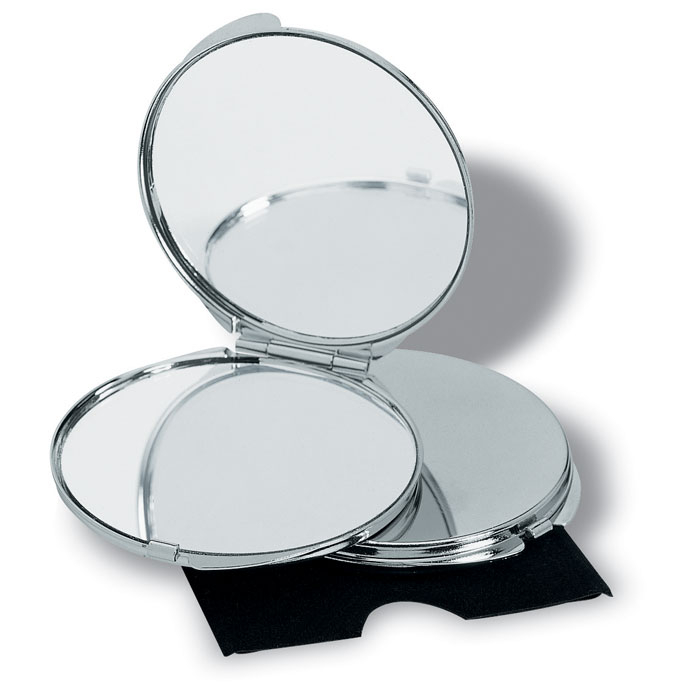 Miroir publicitaire - Guapas silver brillant